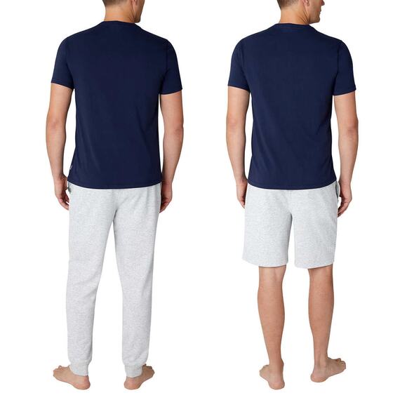 New Eddie Bauer 3-Piece Super Soft Sleep Set Tee Joggers and Shorts Lounge Set - Picture 3 of 5